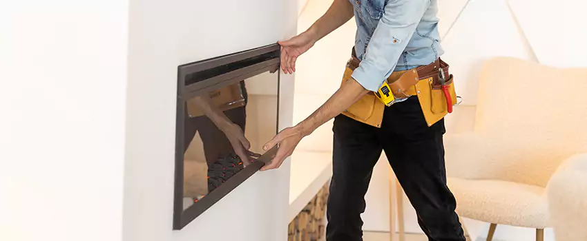 Metal Fireplace Installation in Center Point, Alabama