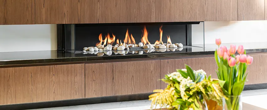 Double-height Fireplace Design Refurbishment in Center Point, Alabama